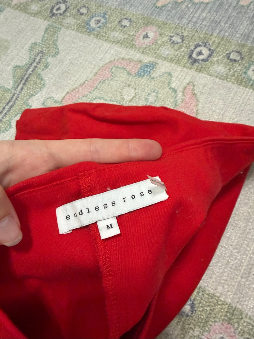 Endless Rose Red Mini Skirt - Picture 2 of 3